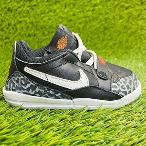Nike Air Jordan Legacy 312 Low Toddler Size 7C Black Athletic Shoes Sneakers